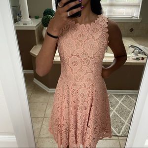 City Studio Pink Floral Sleeveless Dress